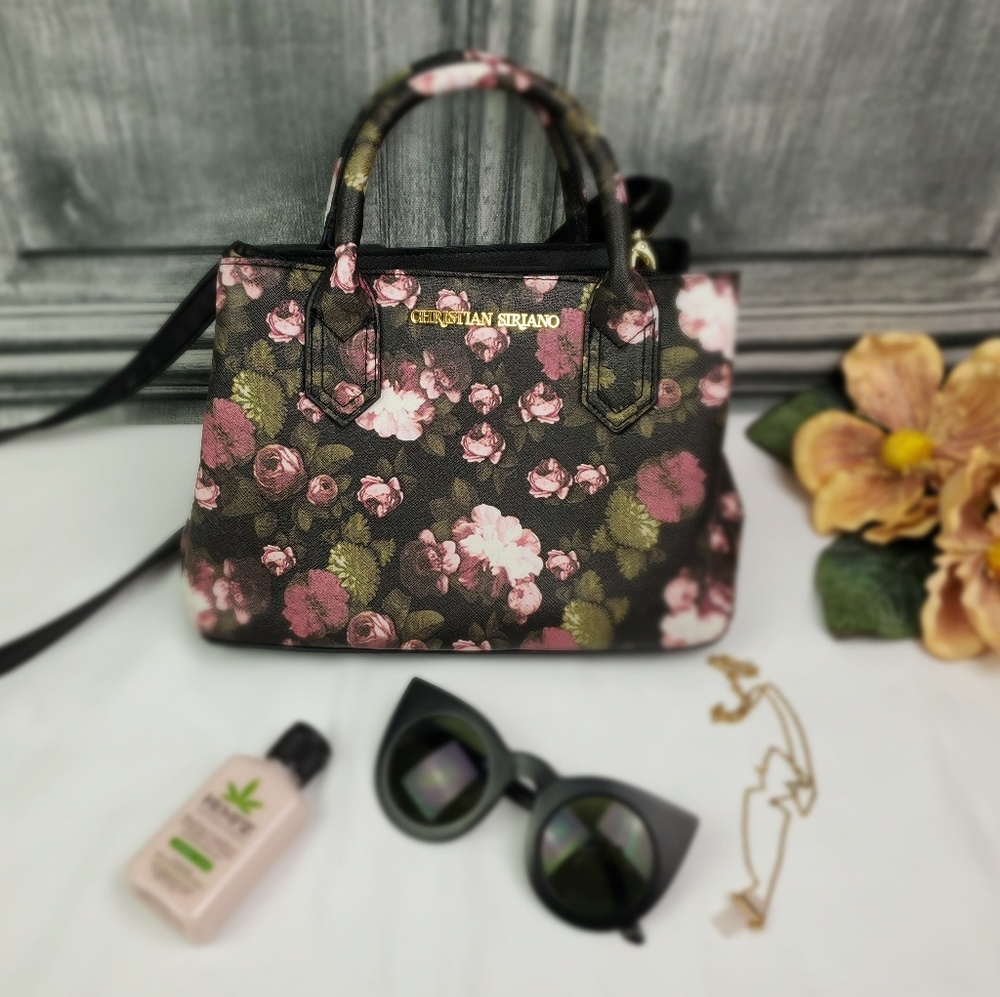 Pending..Christian Siriano Floral Crossbody purse. - Picture 2 of 6